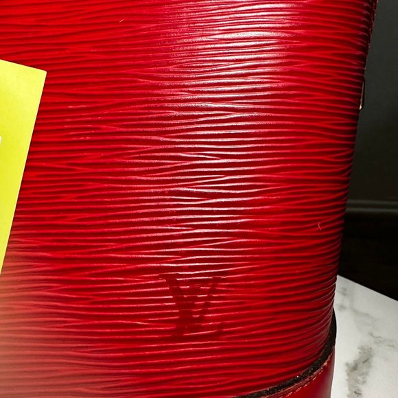 Louis Vuitton LV Hand Bag M52147 Alma Red Epi 2124995 w/ COA - Picture 14 of 16